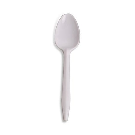 Medium Weight Teaspoon, Plastic, 1000PK